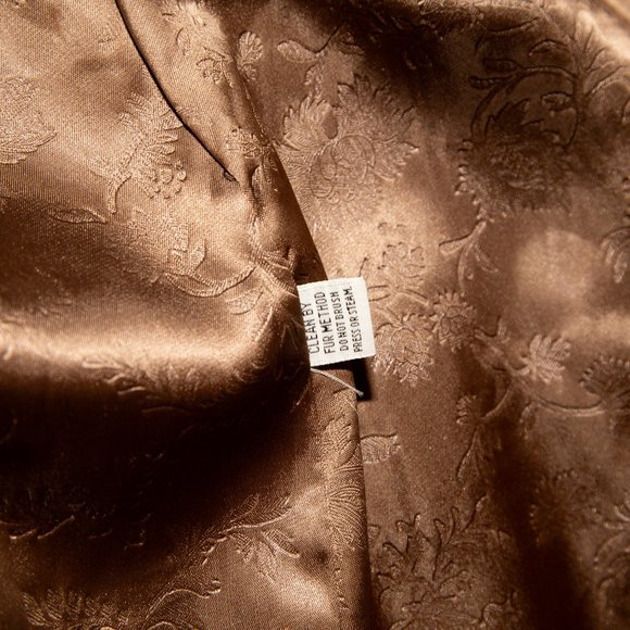 Vintage Hillman's New York Brown Faux Fur Vest Small / Medium - Picture 4 of 8